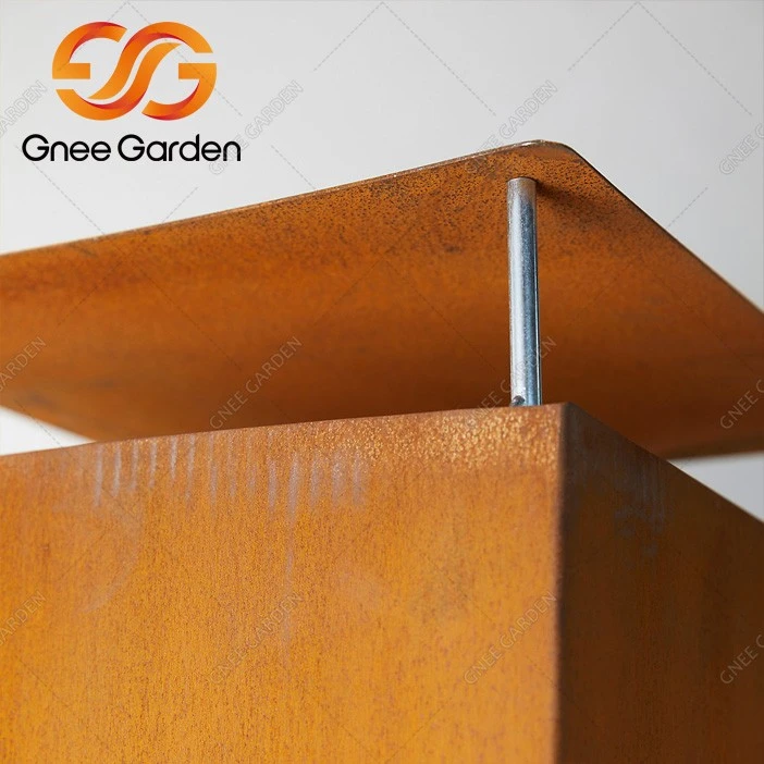 corten steel freestanding fireplace(1)