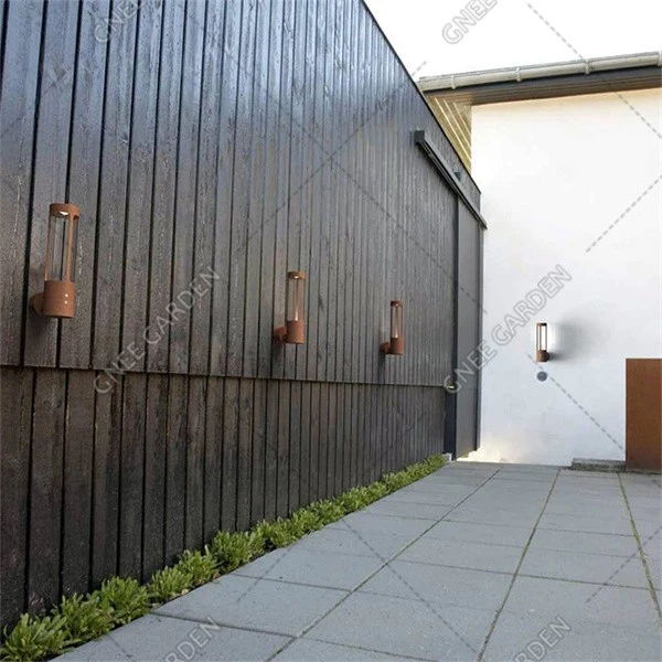 Customized Christmas Corten Steel Outdoor Led Lighting
