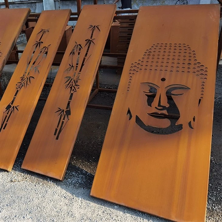 Indoor & Outdoor Decoration Metal Corten Steel Screen