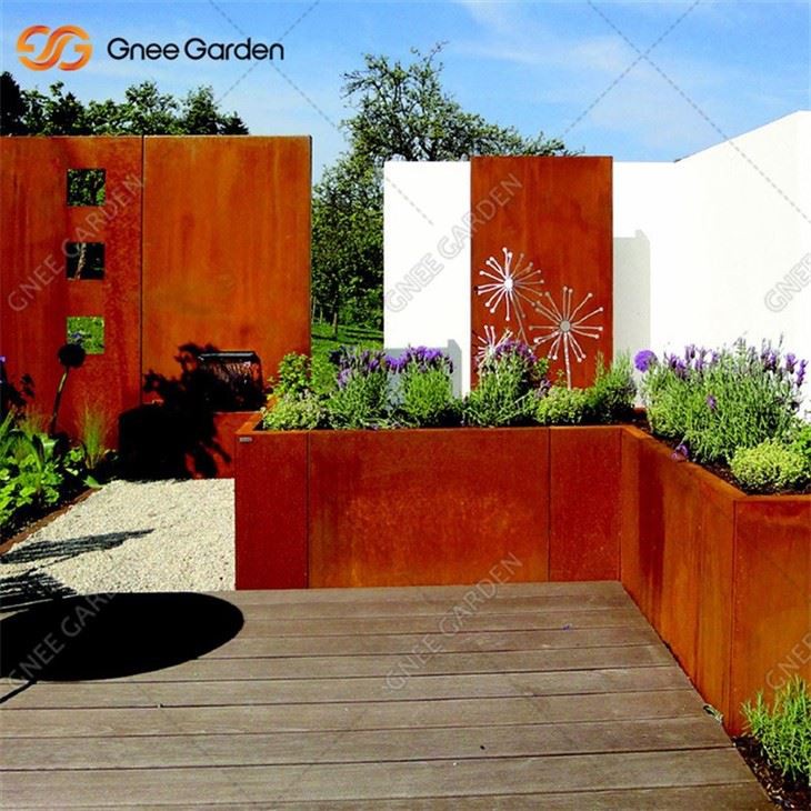 Laser Cutting Corten Steel Screen Panels