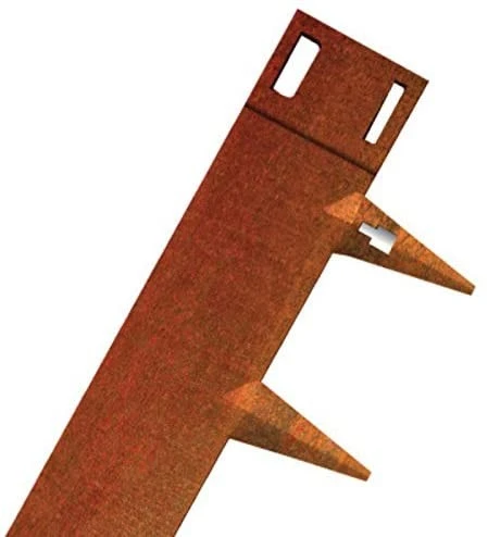 Outdoor Corten Steel Rusty Metal Decoration Garden Bed