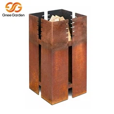 Churrasco e churrasqueira Corten