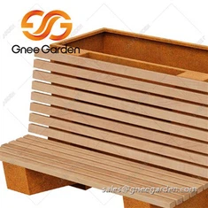 Mobiliário Urbano Urbano em Aço Corten