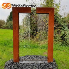 Cachoeira de aço Corten durável