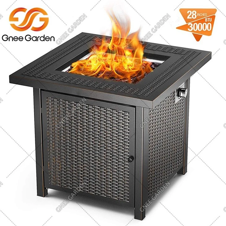 Backyard Natural Gas Fire Pit